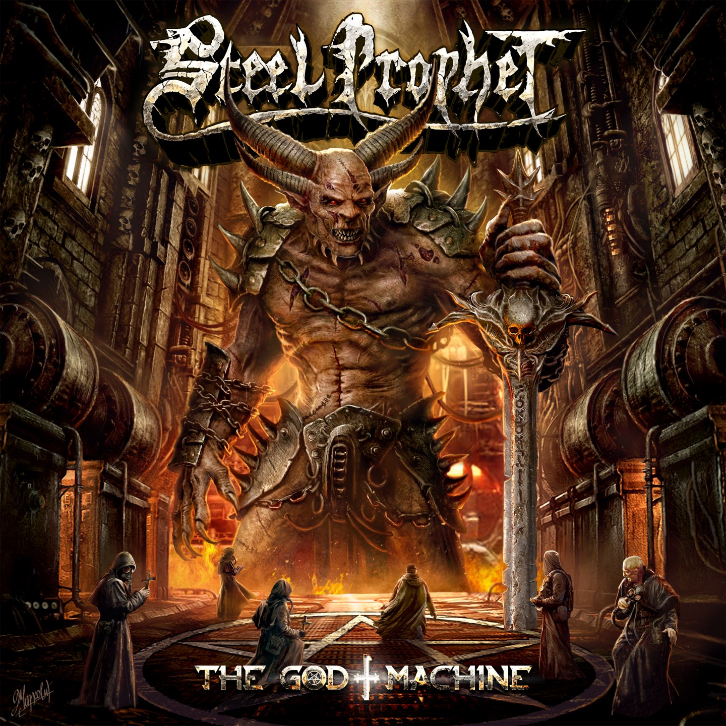 God machine. Steel Prophet - the God Machine (2019). Steel Prophet дискография. Mystic Prophecy Killhammer. Steel Prophet - the God Machine (Japan).