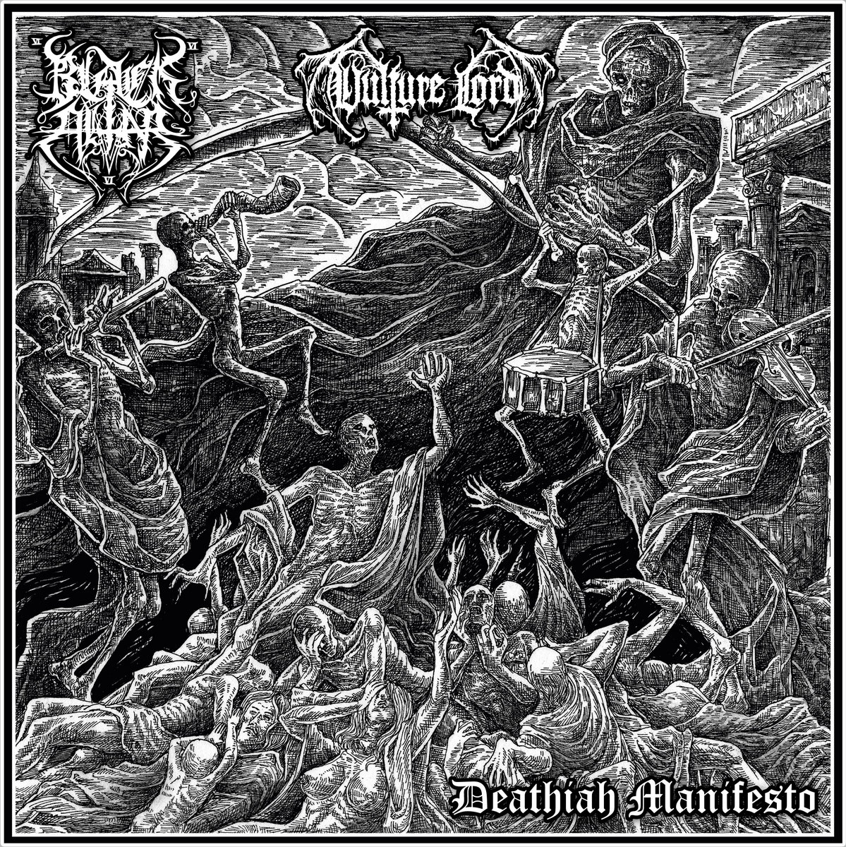 Black Altar / Vulture Lord – Deathiah Manifesto (Odium Records) ⋆ Ave ...